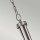 Lampe à suspendre blanc étain antique Ø51cm faible éblouissement 4x E27