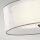 Lampe à suspendre blanc étain antique Ø51cm faible éblouissement 4x E27