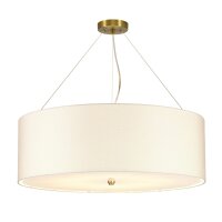 Suspension ronde &Oslash;76cm Abat-jour tissu...
