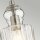 Lampe à suspendre verre métal vintage design Ø15cm E27