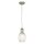 Lampe à suspendre verre métal design vintage Ø15cm E27 BALESIA