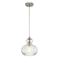 Lampe &agrave; suspendre verre Abat-jour &Oslash;22cm...