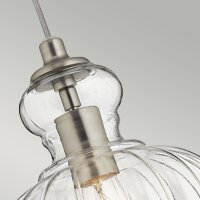 Lampe à suspendre verre Abat-jour Ø22cm...