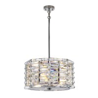 Lampe à suspendre cristal Ø48cm...