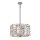 Lampe à suspendre cristal Ø48cm éblouissement réglable Moderne