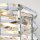 Lampe à suspendre cristal Ø48cm éblouissement réglable Moderne