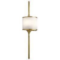 Wandleuchte IP44 Bad Lampe in Messing ARYA B:20cm