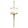 Wandleuchte Bad Messing poliert B:20cm IP44 ARYA