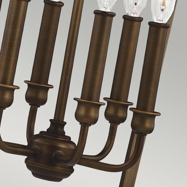Lampe à suspendre métal en laiton antique vintage NADICIA