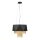 Lampe à suspendre Design moderne noir or métal VENINA