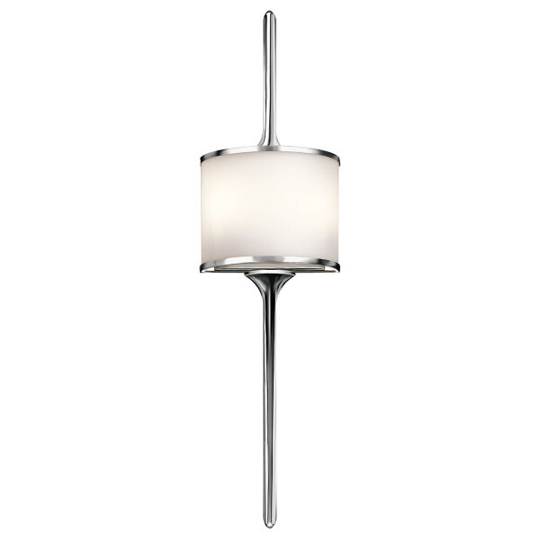 Wandleuchte Bade ARYA Chrom B:20cm Bad Lampe