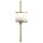 Wandleuchte Bad Messing Wei&szlig; B:17cm Bad Lampe ARYA