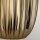 Lampe de table E27 67 cm en bronze blanc céramique tissu