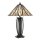 Tischleuchte Tiffany Stil E27 65 cm 2 Zugschalter