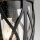 Wandlampe außen E27 IP44 Schwarz Haus Terrasse Glas