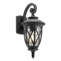 Lampe dextérieur Mur Cour Terrasse IP44 Noir E27...