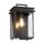 Lampe dextérieur mur en bronze antique aluminium verre IP44 E27