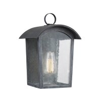 Applique ext&eacute;rieure Noir antique IP44 E27 Rustique...