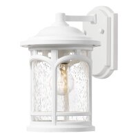 Lampe dextérieur IP44 Blanc E27 Vintage Design MATT