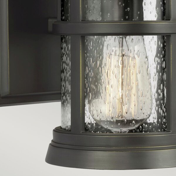 Außenwandlampe IP44 in Bronze antik Rustikal Vintage E27