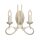 Wandleuchte GOTICA 6 Creme 2xE14 Design Lampe