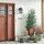 Applique murale extérieure Aluminium Verre Rustique IP44 NOLDRA