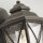 Lampe dextérieur IP44 en bronze antique E27 aluminium verre