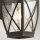 Lampe dextérieur IP44 en bronze antique E27 aluminium verre