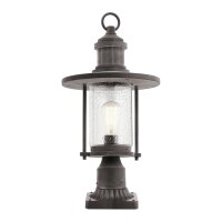 Außen Standlampe 44 cm Maritim in Zink antik