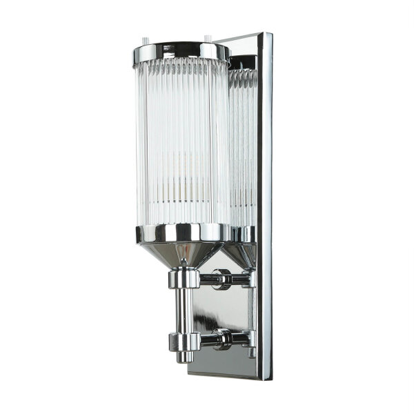 Bad Wandlampe in Chrom IP44 Design Leuchte ERVA