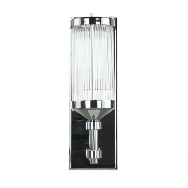 Bad Wandlampe in Chrom IP44 Design Leuchte ERVA