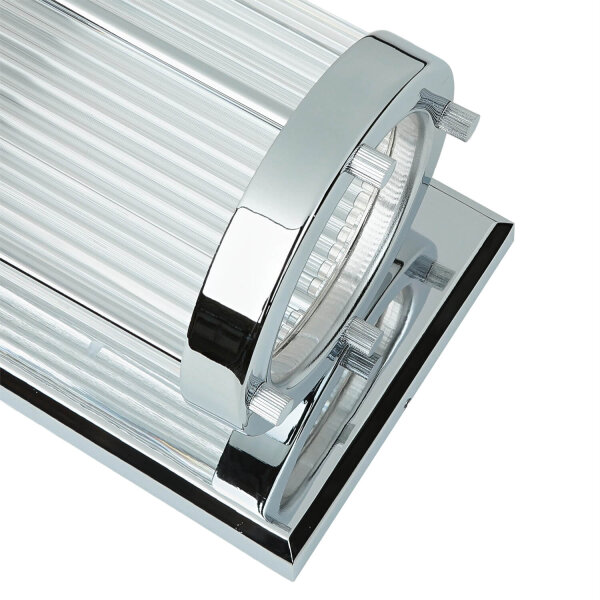 Bad Wandlampe in Chrom IP44 Design Leuchte ERVA