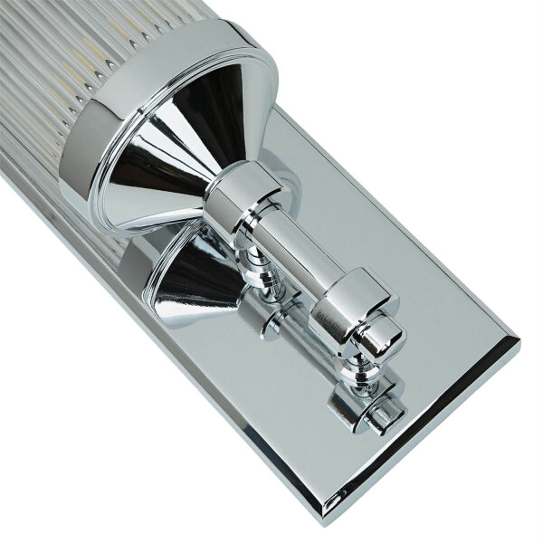 Bad Wandlampe in Chrom IP44 Design Leuchte ERVA