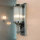 Bad Wandlampe in Chrom IP44 Design Leuchte ERVA