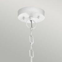 Lampe à suspendre extérieure IP44 E27 Blanc...