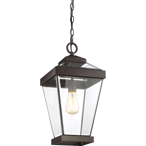 Lampe à suspendre extérieure E27 en bronze Vintage Rustique