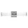 LED Badlampe Wand drehbar IP44 Weiß Chrom AMINE