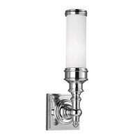Lampe de salle de bain Art Nouveau LED Chrome Blanc IP44 Mur