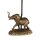 Sockel für Tischleuchte E27 in Bronze antik Elefant