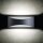 LED Wandlampe Außen Aluminium IP54 Schwarz Up Down