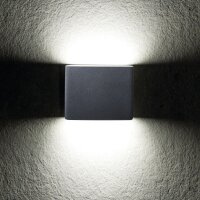 Lampe dextérieur LED Up Down Gris Aluminium IP54...