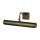 Lampe &agrave; tableau GAMBAR 3 L:36cm Lampe or antique