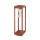 Lampe dallée extérieure brun rouille 50 cm E27 IP44 SIGNI