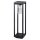 Lampe dallée jardin extérieur noir 80 cm aluminium E27