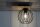 Deckenlampe E27 Schwarz Natur Metall Holz innen
