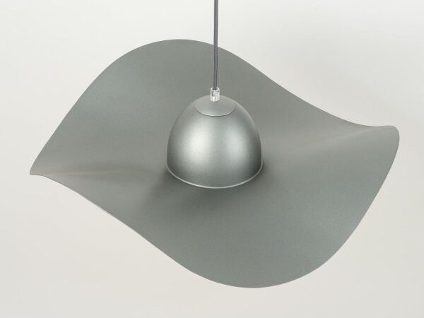 Pendelleuchte Silber Grau E27 Modern Esszimmer