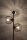 Stehlampe Schwarz E27 163 cm Metall Wohnzimmer