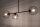 Deckenlampe Schwarz Metall E27 Retro Design RASHA