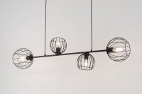 Lampe à suspendre métal E27 noir salle...
