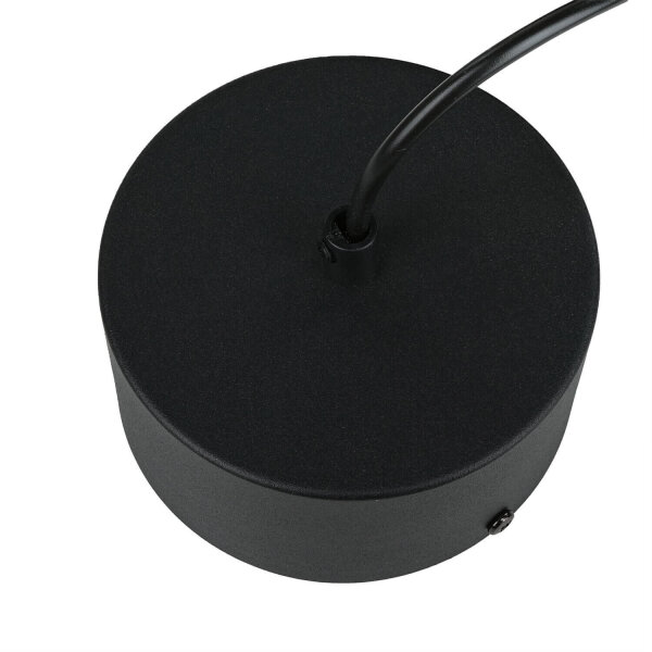 Suspension Table de salle à manger métal rond 40 cm noir or